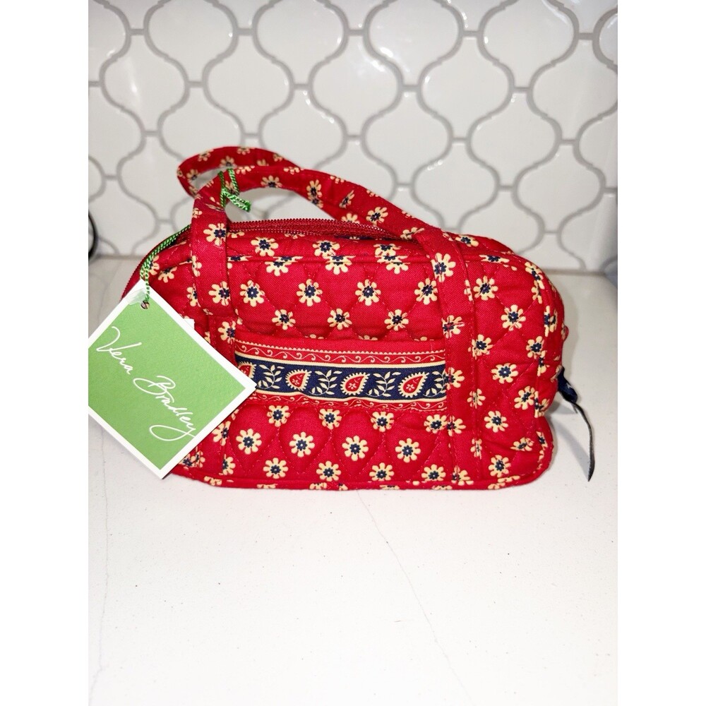 New with tags - Vera Bradley Retired Americana Red Mini Purse USA Made